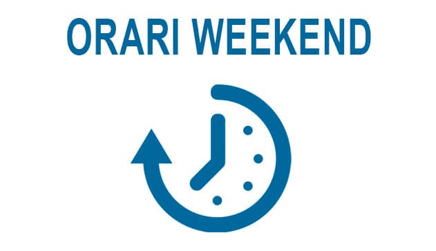 Orari attività